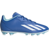 Adidas Youth X CrazyFast.4 Flexible Ground in Bright Royal/White