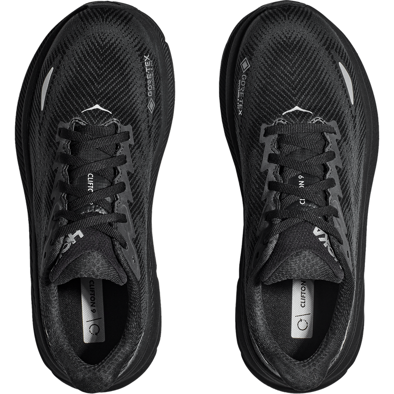 Men's Clifton 9 GTX, Hoka Clifton 9 GTX top