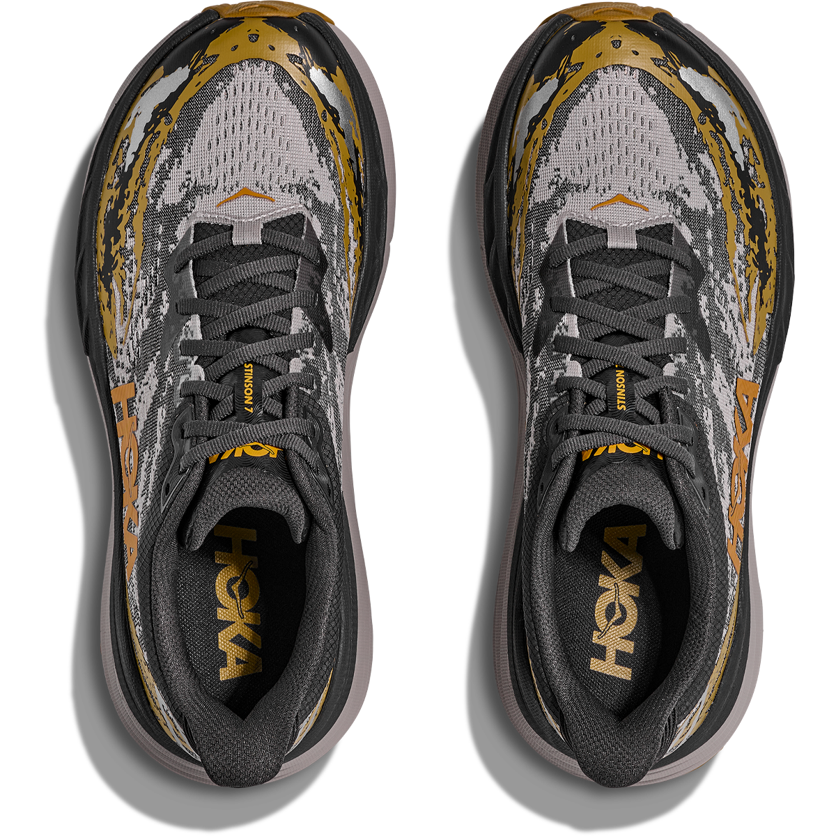 Hoka Stinson 7 Trail-Running Shoes - Men\'s Black/Outer Orbit Color HOKA Stinson 7 | Black | SVD USA main image 3