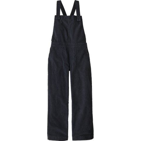 Women's Stand Up Cropped Corduroy Overalls