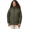 Patagonia Women's Lost Canyon Hoodie in Pine Green front