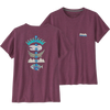 Patagonia Women's Fitz Roy Wild Responsibili-Tee front and back