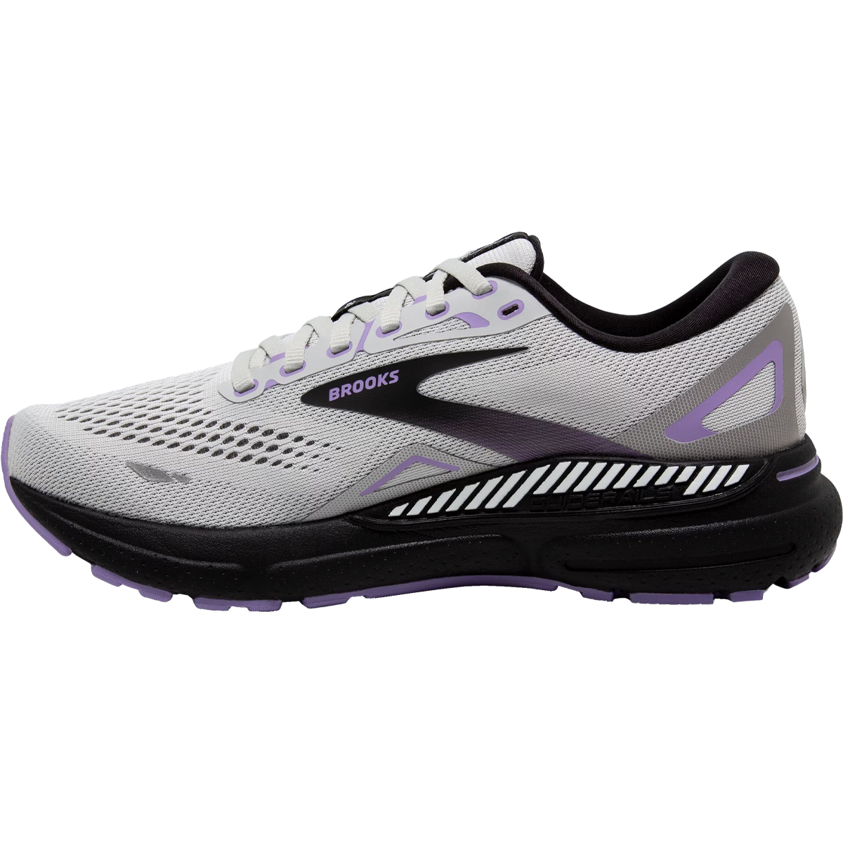 Brooks Adrenaline GTS 23 Women s Grey Black Purple 9.5