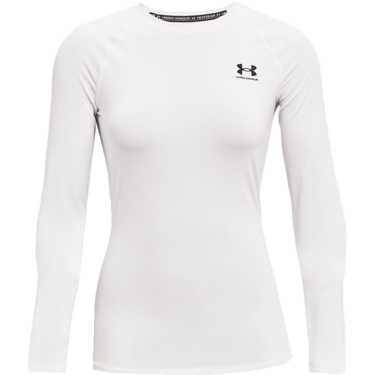 White under armour sales compression shirt long sleeve