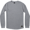 RVCA Day Shift Long Sleeve Thermal in Grey Noise