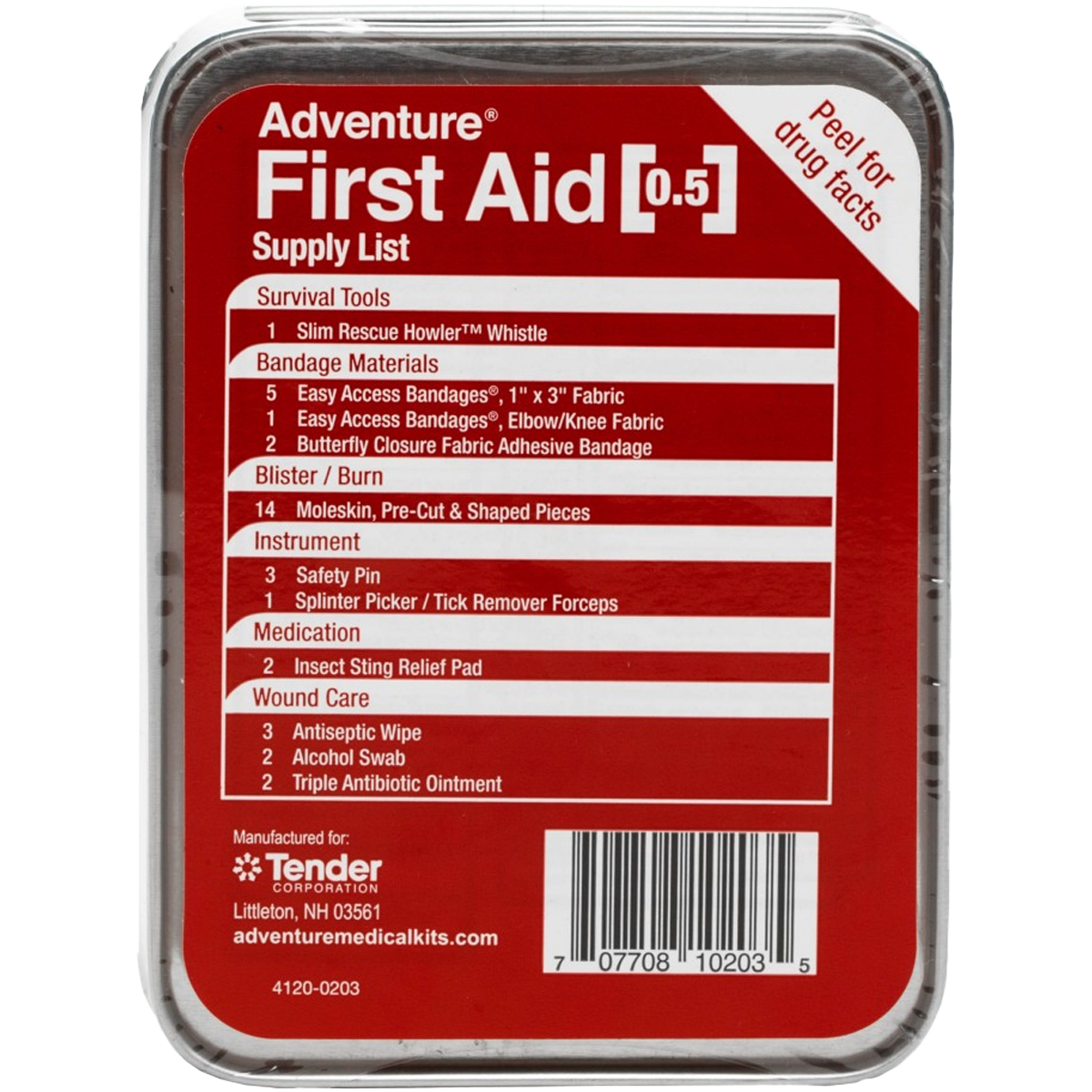 Adventure First Aid, 0.5 Tin alternate view