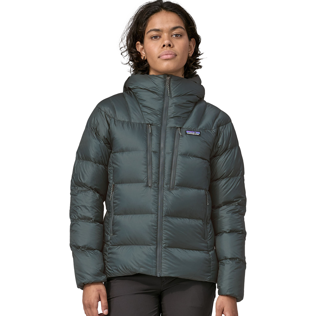 Patagonia fitz roy discount down hooded jacket