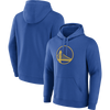 Fanatics Men's Warriors Primary Logo Hoodie front and back
