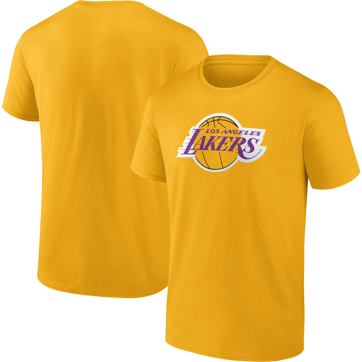 Men's Lakers Cotton Primary Logo Short Sleeve alternate view