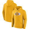 Fanatics Men's Lakers Primary Logo Hoodie front and back