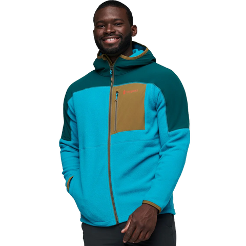 Men's Abrazo Hooded Full Zip Fleece Jacket