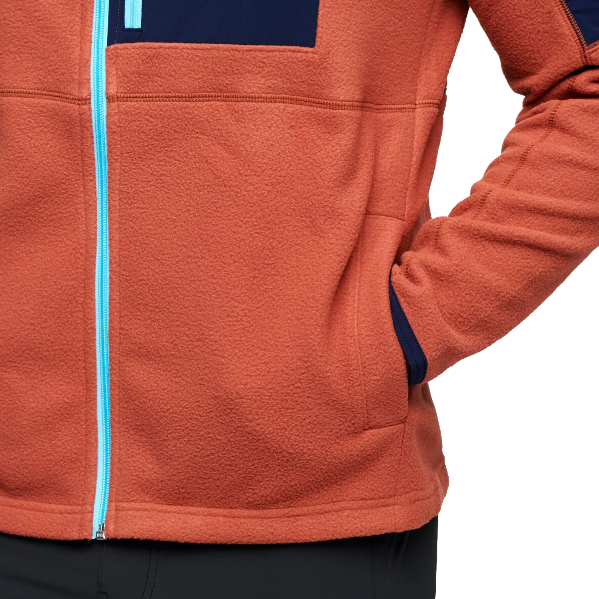 Men's Abrazo Hooded Full Zip Fleece Jacket alternate view