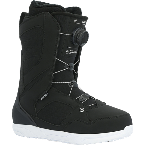 美品⭐︎RIDE SAGE BOAシステム　スノーボードブーツ 22センチ RIDE(ライド) スノーボード ブーツ BOA レディース メンズ RIDE ライド