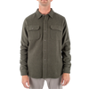 Jetty Men's Horizon Flannel in Olive front