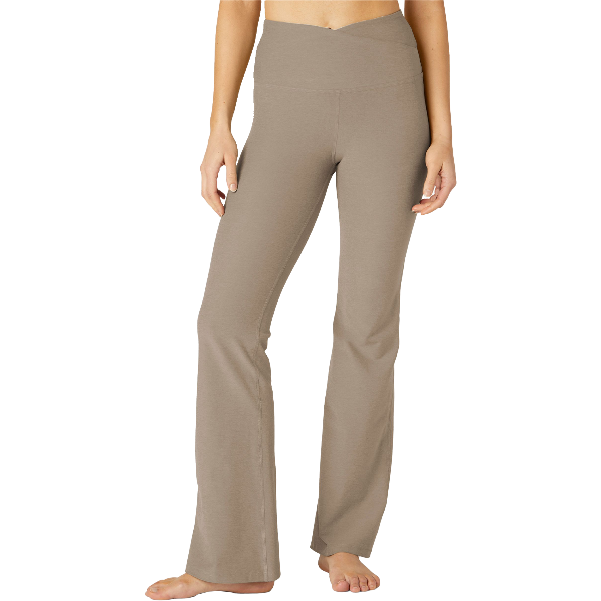 Yoga V Bootleg Pants - Supplex