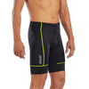 Zoot Sports Men's Core+ Tri 9" Short in Safety Yellow front right