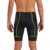 Zoot Sports Men's Core+ Tri 9" Short in Safety Yellow back