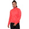 Pearl Izumi Women's Quest Thermal Jersey in Fiery Coral front