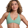 Jolyn Women's Aster Top in Clover Rib front