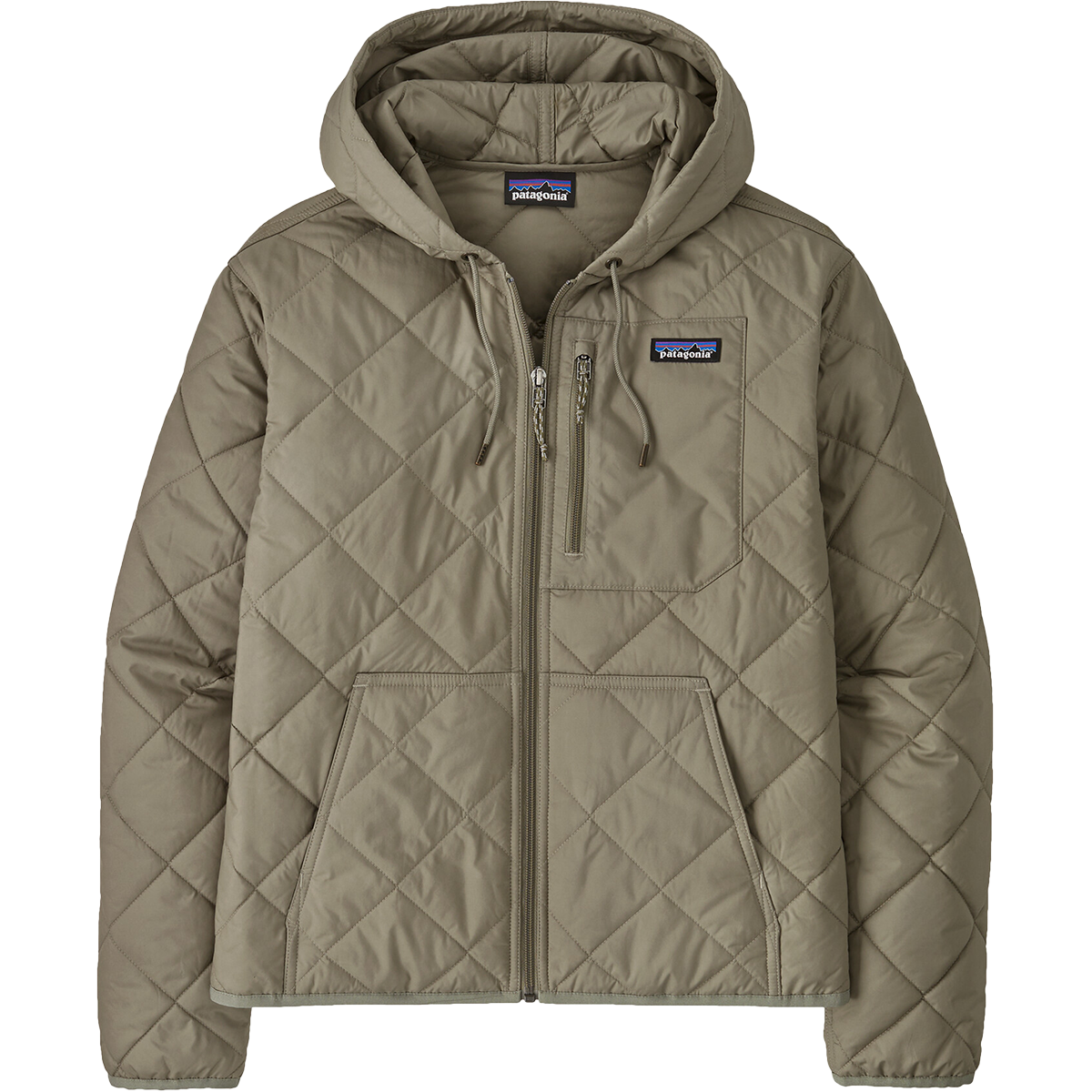 Women's Diamond Quilt Bomber Hoody alternate view