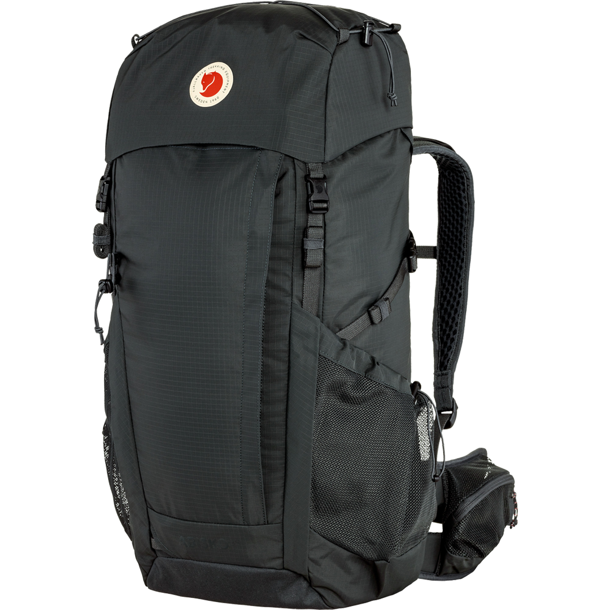FJALLRAVEN ABISKO 25 ブラックバックパック FjallRaven Abisko Hike Foldsack 25L Lightweight Backpack - The