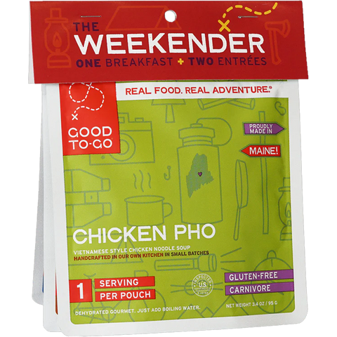Weekender Variety Pack - Chicken Pho/Breakfast Hash/Cuban Rice Bowl