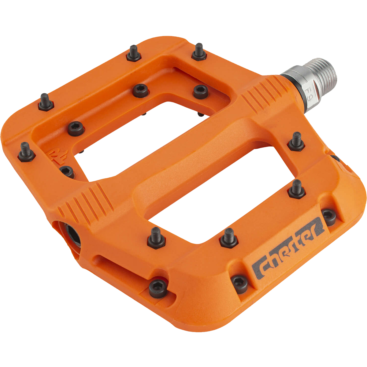 Chester 9/16 Orange Platform Pedal alternate view