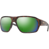Smith Sport Optics Deckboss Polarized in Matte Tortoise/ChromaPop Green Mirror