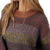 O'Neill Women's Billie Stripe Sweater collar