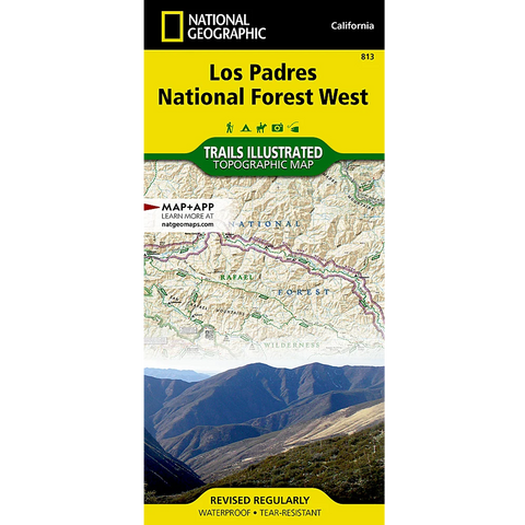 Los Padres Nat Forest West Map
