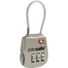 Pacsafe-Outpac Designs Prosafe 800 Combo Cable Padlock in Silver