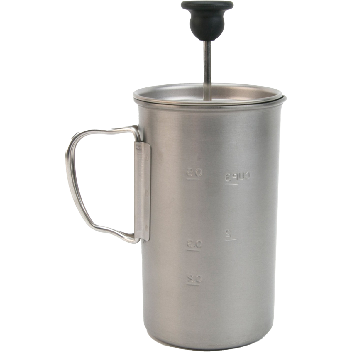 Titanium French Press alternate view