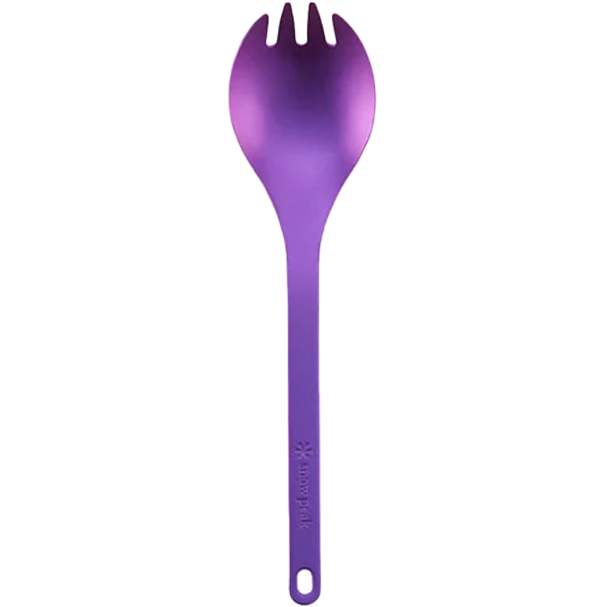Titanium Spork alternate view