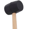 Rubber Mallet with Tent Peg Remover head