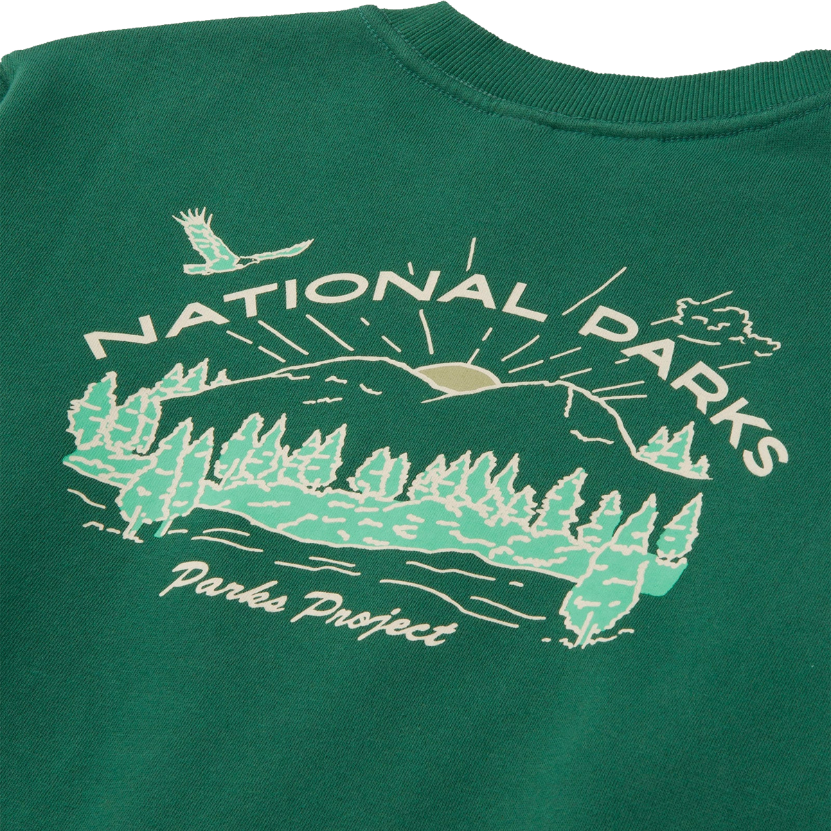 Women's National Parks Sunrise Cropped Crew alternate view