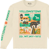 Parks Project Yellowstone 1872 Long Sleeve Tee sleeve