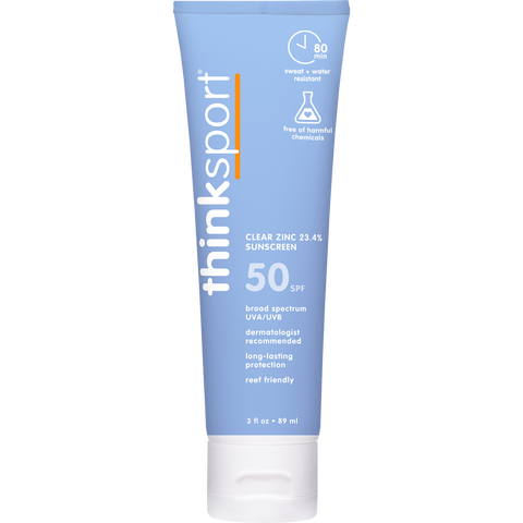 Thinksport SPF 50 Clear Zinc Sunscreen