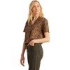 Roark Women's Idle Short Sleeve in TOB-Tobacco