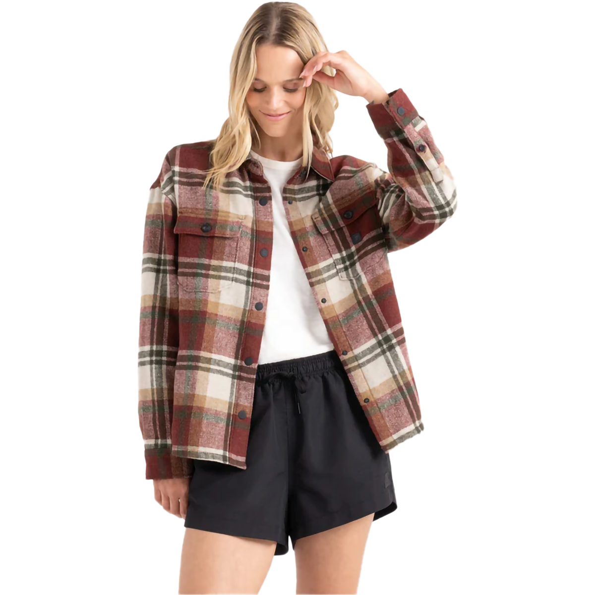 Women's Amberley Flannel Shirt Jacket alternate view