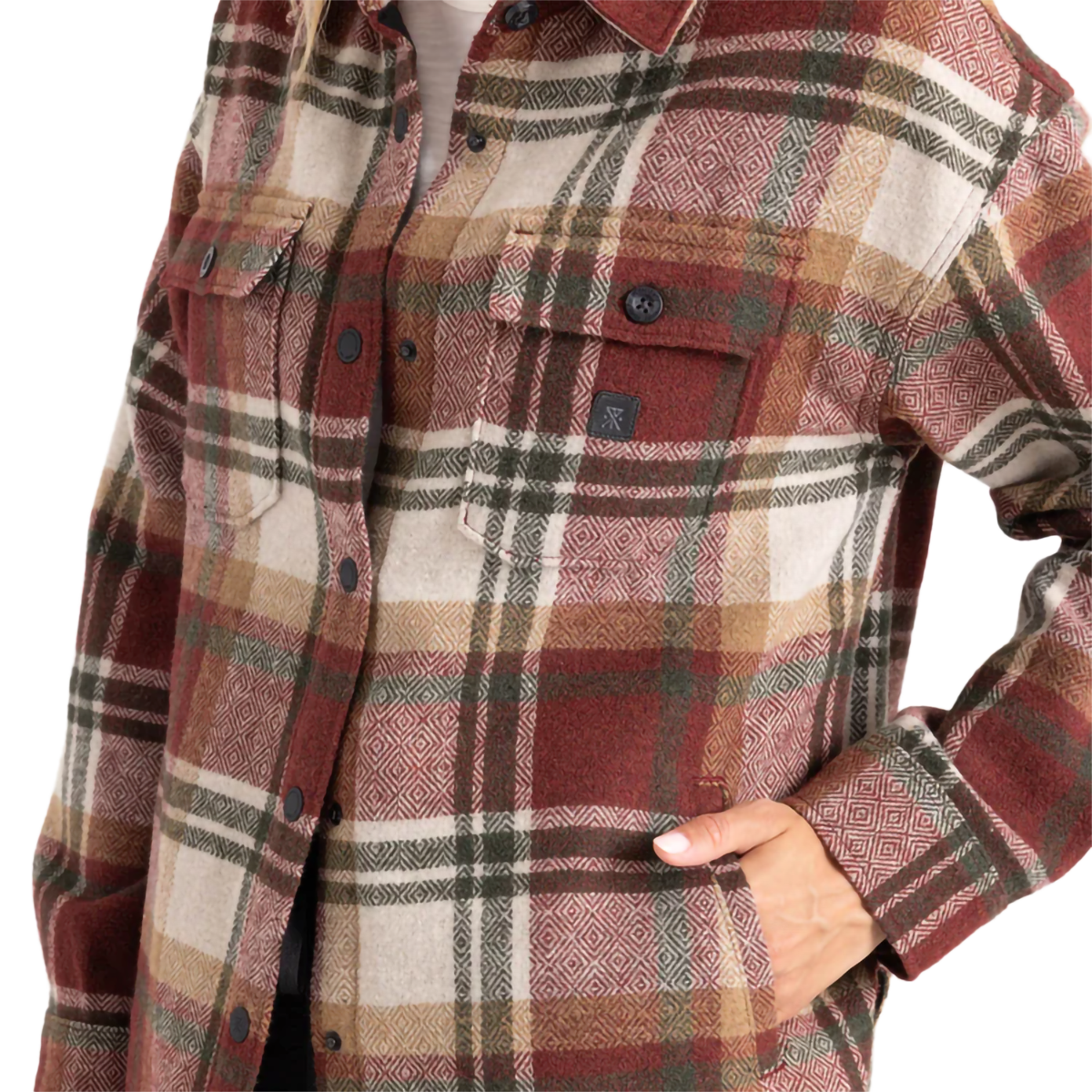 Women's Amberley Flannel Shirt Jacket alternate view