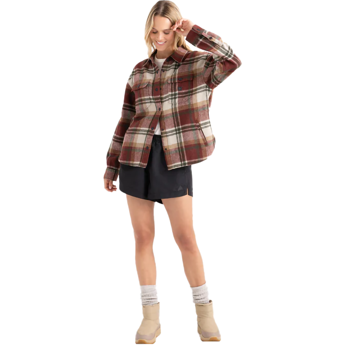 Women's Amberley Flannel Shirt Jacket alternate view