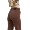 Roark Women's Hwy 395 Denim Jeans in Dark Brown 26 back