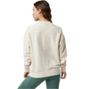 Vuori Women's Sedona Weekender Crew in MKW-Milkweed back