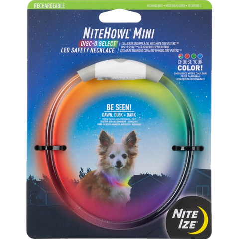 NiteHowl Mini Rechargeable LED Safety Necklace