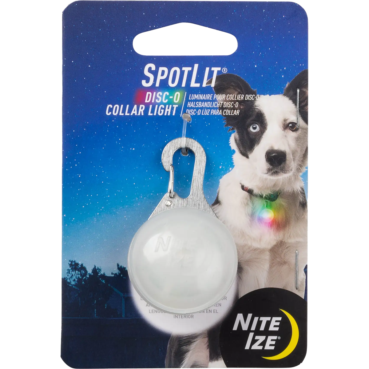 SpotLit Collar Light alternate view