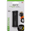 Nite Ize Gear Tie Reusable Rubber Twist Tie 3 in. - 4 Pack in Black