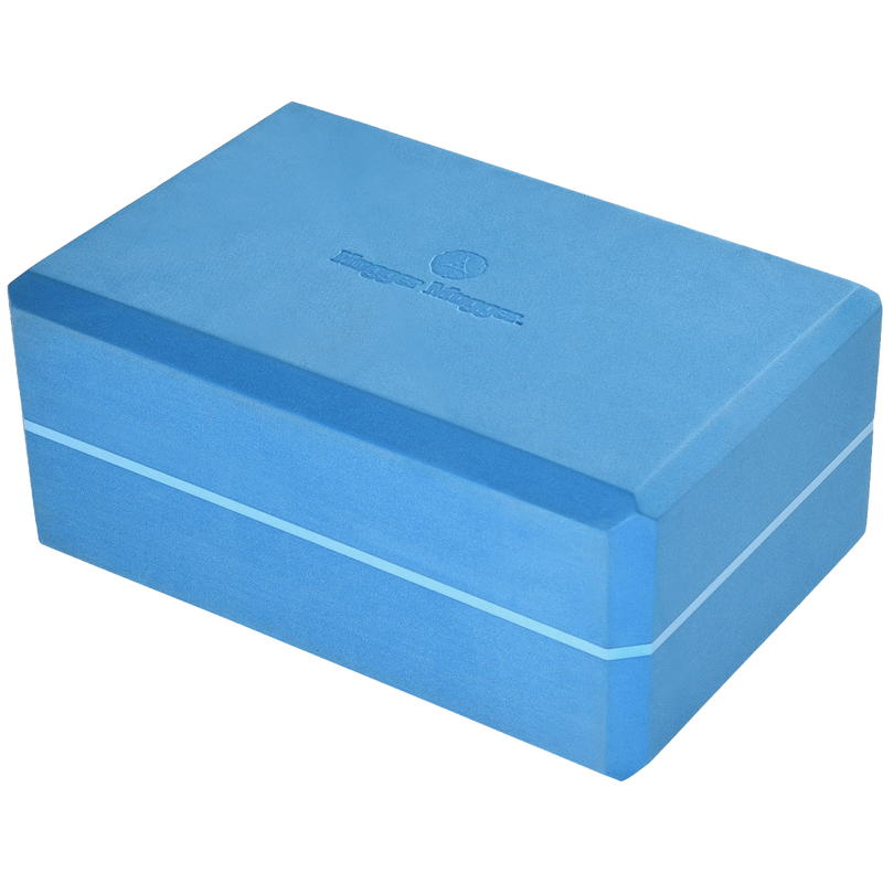 4" Foam Yoga Block, Hugger Mugger 4" Foam Yoga Block side