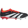 adidas Predator Pro FG in Black/White/Solar Red