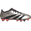 adidas Predator Club FxG in Platinum Metallic/Aurora Black/Turbo