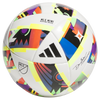 adidas MLS Mini Ball in White/Black/Gold